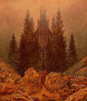 Cross in the Mountains - Caspar David Friedrich