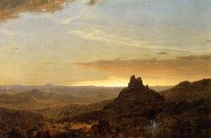 Cross in the Wilderness - Frederic Edwin Church