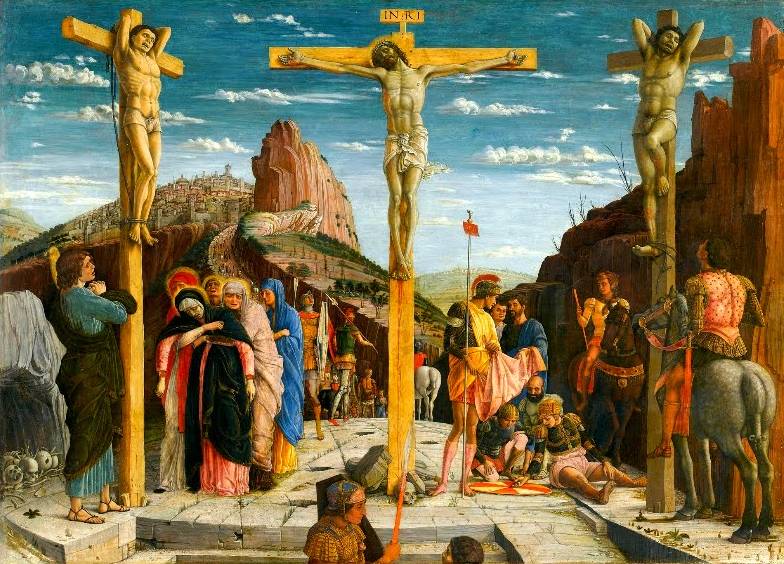 Crucifixion (Crocifissione) - Andrea Mantegna