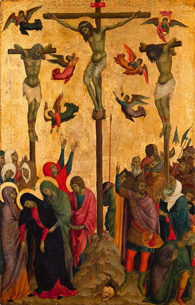 Crucifixion - Duccio di Buoninsegna