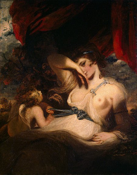 Cupid Untying Venus - Joshua Reynolds