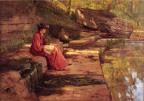 Daisy by the River - Theodore Clement Steele