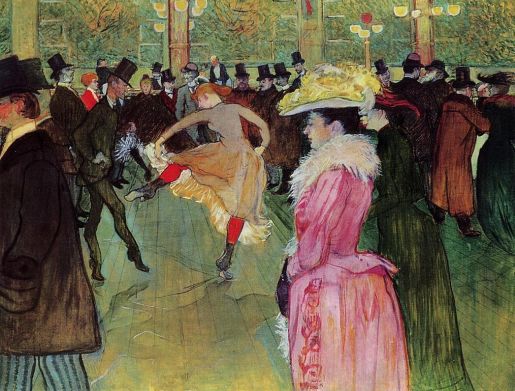 The Dance at Moulin Rouge - Henri de Toulouse Lautre