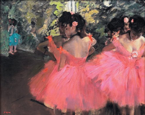 Dancers in Pink - Edgar Degas