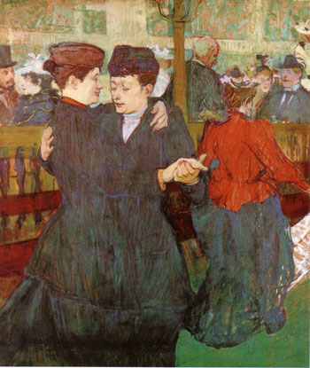 Dancing in the Moulin Rouge - Henri de Toulouse Lautrec