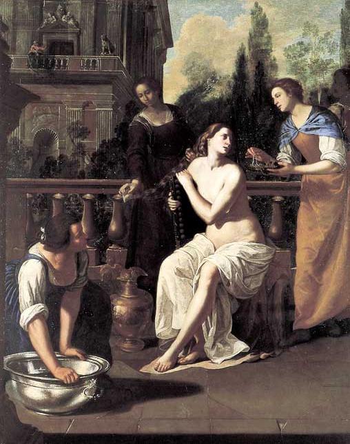 David and Bathsheba - Artemisia Gentileschi