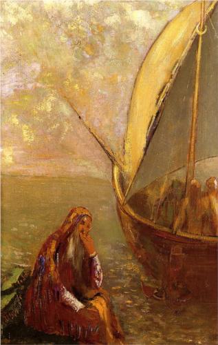 Departure - Odilon Redon