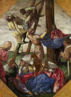 Descent from the Cross - Jacopo Robusti Comin Tintoretto