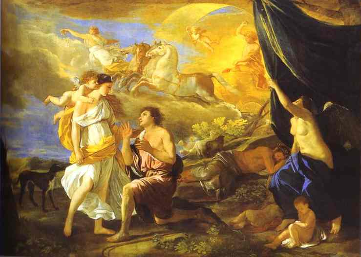 Diana and Endymion - Nicolas Poussin