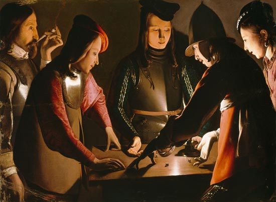 Dice Players - Georges de La Tour