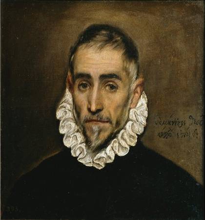 Elderly Gentleman - El Greco