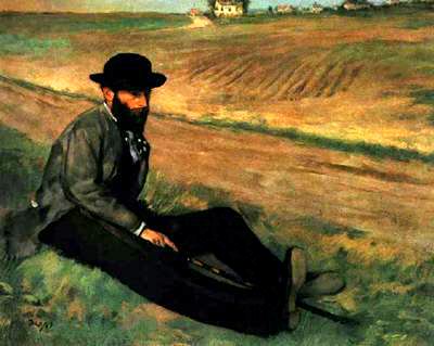 Eugene Manet - Edgar Degas