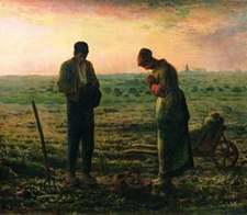 Evening Prayers Angelus - Jean Francois Millet