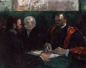 Examination at the Faculty of Medicine - Henri de Toulouse Lautrec