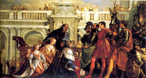 Family of Darius 1569 - Paolo Veronese
