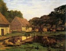 Farmland in Normandy - Claude Monet