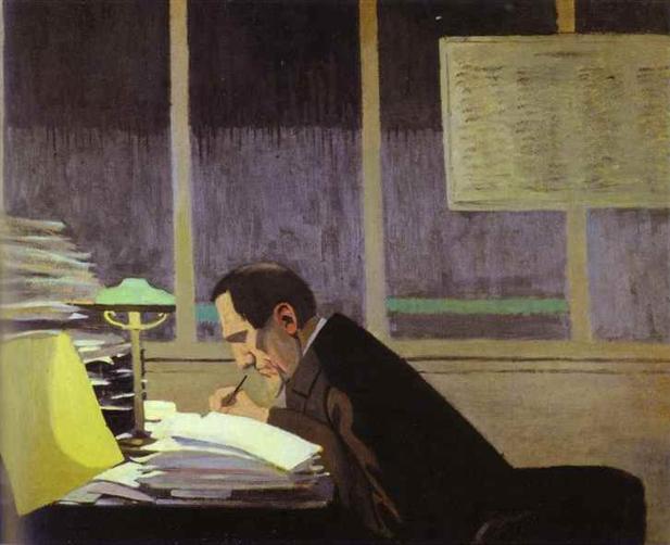 Felix Feneon Editing La Revue Blanche - Felix Vallotton