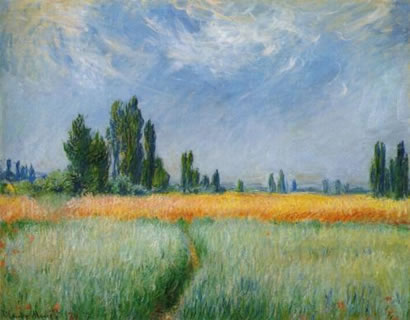 Field of Corn - Claude Monet
