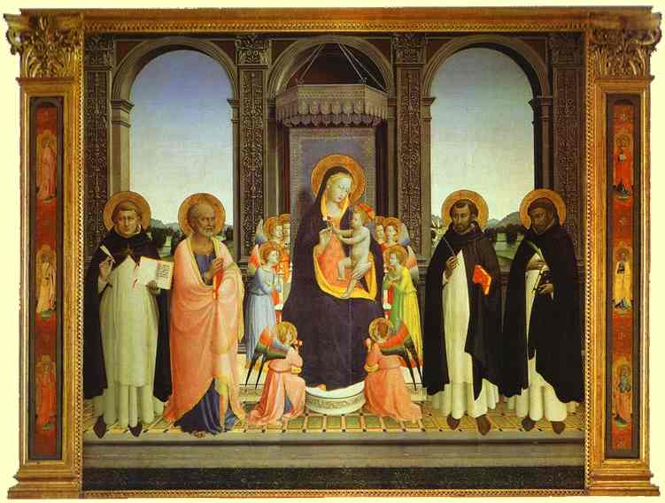 Fiesole Triptych - Fra Angelico