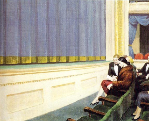 First Row Orchestra - Edward Hopper