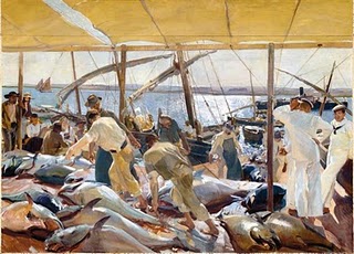 Fish Market - Joaquin Sorolla