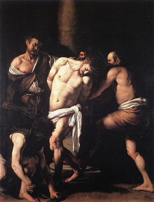 Flagellation of Christ II - Michelangelo Merisi da Caravaggio