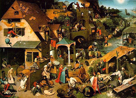 Flemish Proverbs - Pieter Bruegel