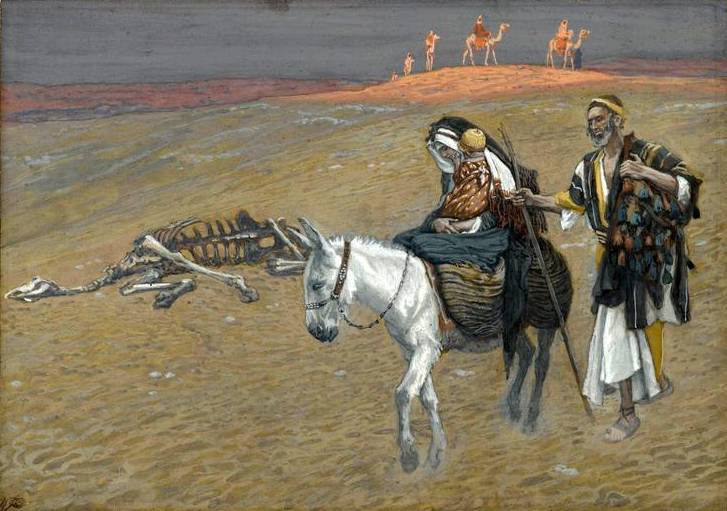 Flight into Egypt - James Tissot