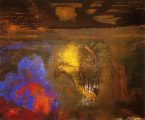 Flight into Egypt - Odilon Redon