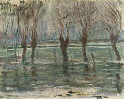 Flood Waters - Claude Monet