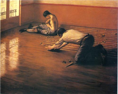 Floor Strippers - Gustave Caillebotte