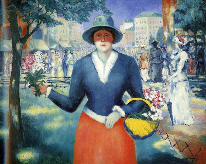 Flowergirl - Kazimir Malevich