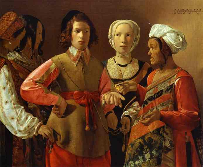 Fortune Teller - Georges de La Tour