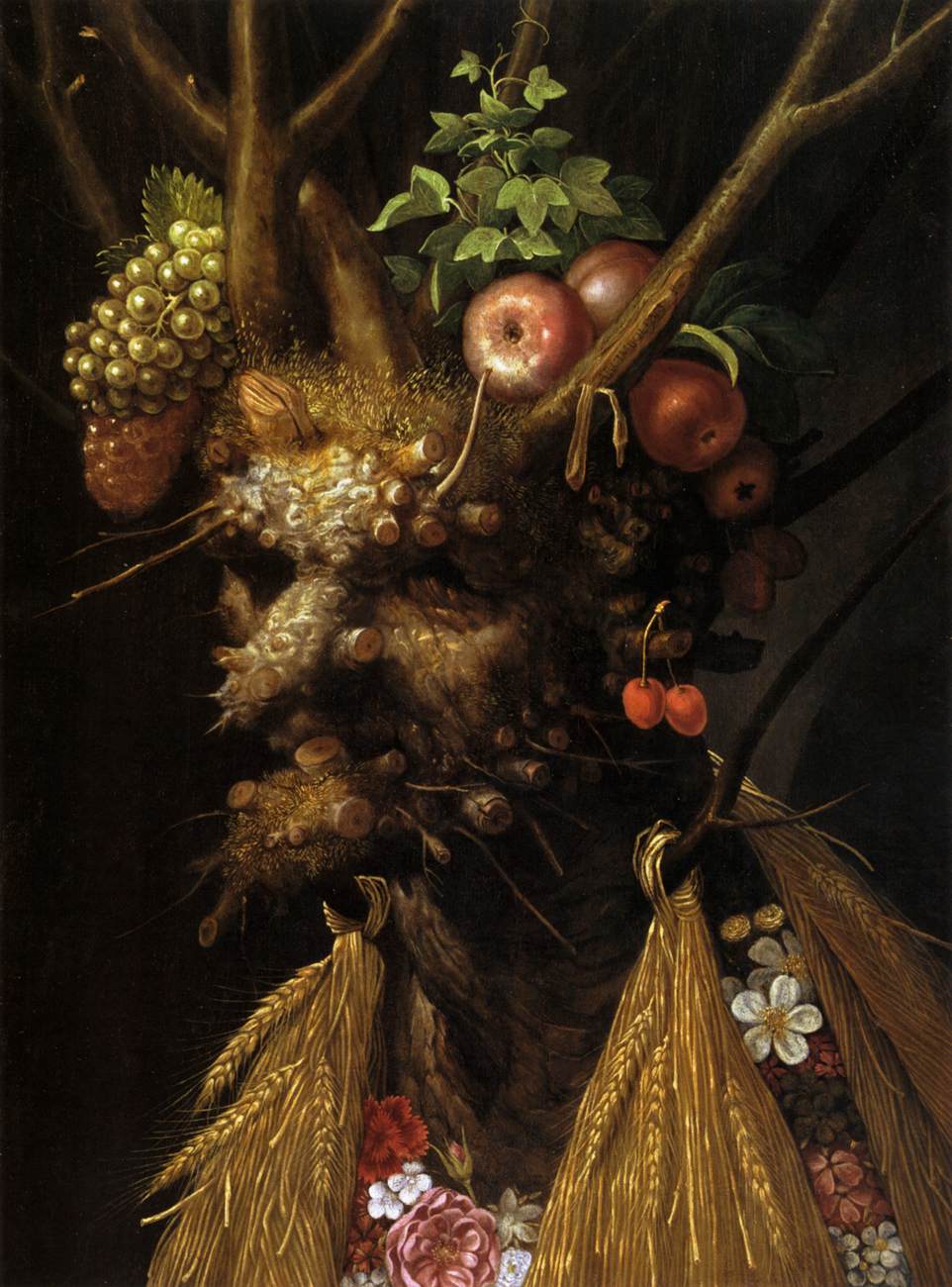Four Seasons in One Head - Giuseppe Arcimboldo