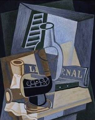 Front of a Window - Juan Gris