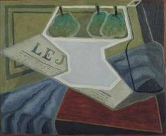 Fruit Bowl 1925 - Juan Gris