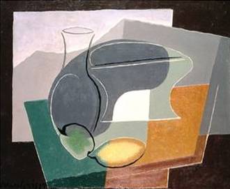 Fruit Dish and Carafe - Juan Gris