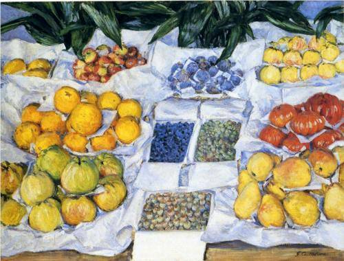 Fruit Display - Gustave Caillebotte