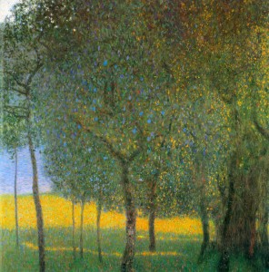 Fruit Trees by the Lake - Gustav Klimt