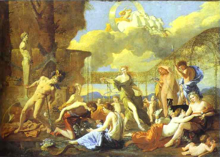 Garden of Flora - Nicolas Poussin