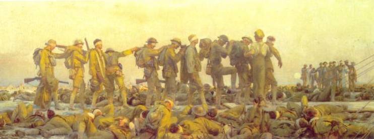 Gassed - John Singer Sargent