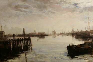 Gloucester Harbor - William Morris Hunt