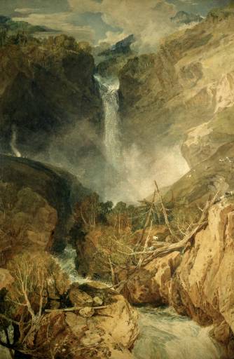 Great Falls of the Reichenbach - Joseph Mallord William Turner
