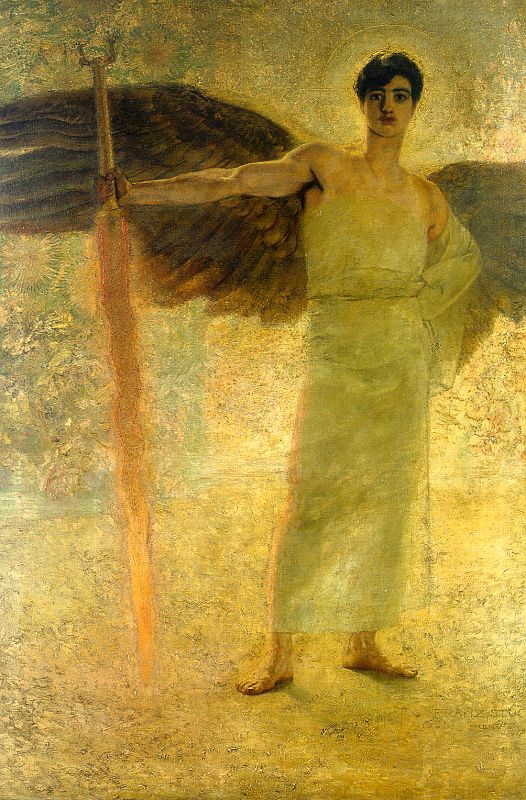 Guardian of Paradise - Franz Von Stuck