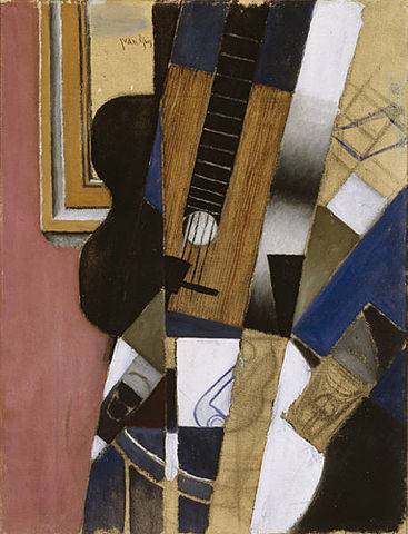 Guitar and Pipe - Juan Gris