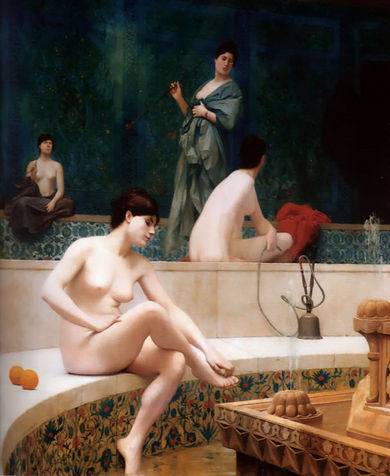 Harem Bathing - Jean Leon Gerome