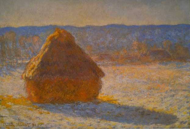 Haystack in the Morning - Claude Monet