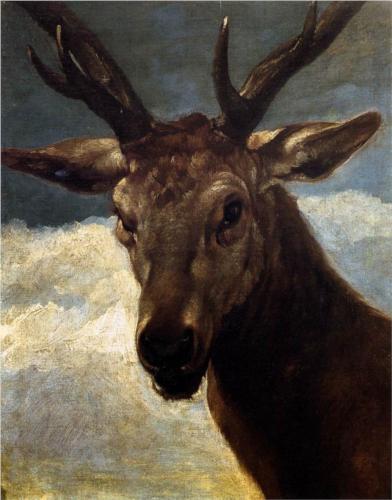 Head of a Stag - Diego Velazquez