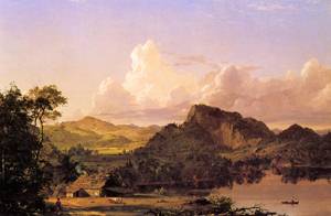 Home by the Lake - Frederic Edwin Church