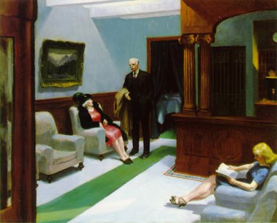 Hotel Lobby - Edward Hopper